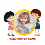 kids photo frame android application logo